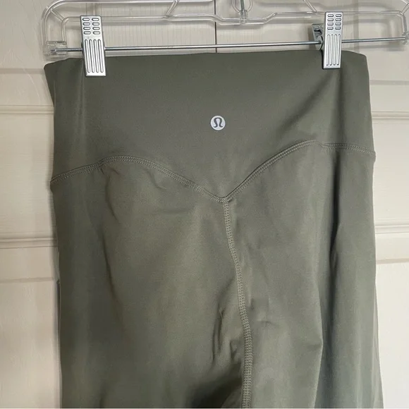 Army Green Lululemon Leggings - Picture 8 of 9